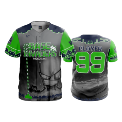 4781 MENS FULL BUTTON DOWN BASE-INVADERS-2025