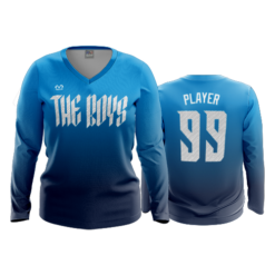 4232 WOMENS V NECK LONGSLEEVE THE-BOYS-1