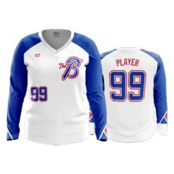 4232 WOMENS V NECK LONGSLEEVE THE-BOYS-2
