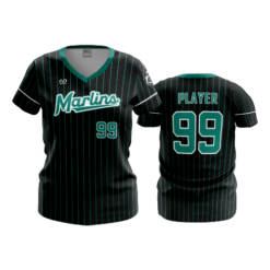 4774 WOMENS V NECK MARLINS-1