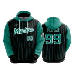 4774 UNISEX FLEECE HOODY MARLINS-1