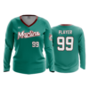 4774 WOMENS V NECK LONGSLEEVE MARLINS-2