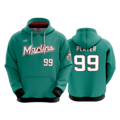 4774 UNISEX FLEECE HOODY MARLINS-2