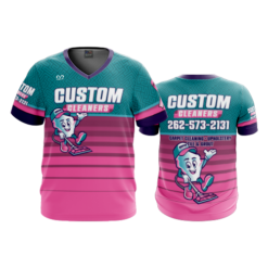 4776 MENS SPORT V NECK CUSTOM-CLEANERS