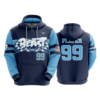4031 UNISEX FLEECE HOODY BEAST-ADDON
