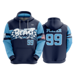 4031 UNISEX FLEECE HOODY BEAST-ADDON