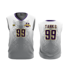 4107 MENS SPORT V NECK SLEEVELESS