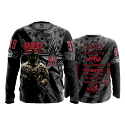 4800 MENS SPORT LONGSLEEVE RED