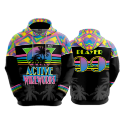 4799 UNISEX FLEECE HOODY ACTIVE-WIREWORKS