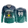 4796 WOMENS V NECK LONGSLEEVE SPIDER-MONKEYS-1