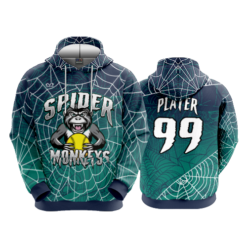 4796 UNISEX FLEECE HOODY SPIDER-MONKEYS-1