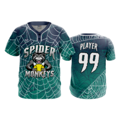 4796 MENS 2 BUTTON SCOOP NECK SPIDER-MONKEYS-1
