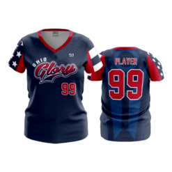3823 WOMENS V NECK OHIO-GLORY-1