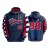 3823 UNISEX FLEECE HOODY OHIO-GLORY-1
