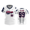 3823 WOMENS V NECK OHIO-GLORY-2