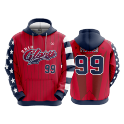 3823 UNISEX FLEECE HOODY OHIO-GLORY-3