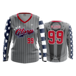 3823 WOMENS V NECK LONGSLEEVE OHIO-GLORY-4