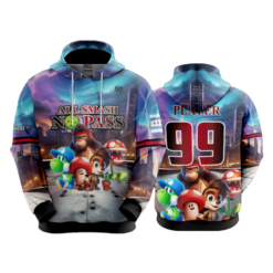 4794 UNISEX FLEECE HOODY ALL-SMASH-NO-PASS