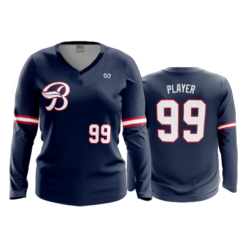 4816 WOMENS V NECK LONGSLEEVE CIDRA-BRAVES-1