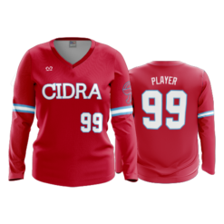 4816 WOMENS V NECK LONGSLEEVE CIDRA-BRAVES-3