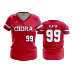 4816 WOMENS V NECK CIDRA-BRAVES-3