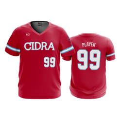 4816 MENS SPORT V NECK CIDRA-BRAVES-3