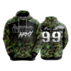4806 UNISEX FLEECE HOODY GODS-ARMY-1