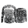 4806 WOMENS V NECK LONGSLEEVE GODS-ARMY-2