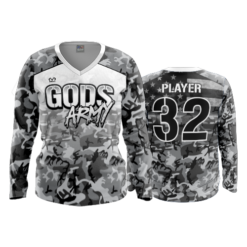 4806 WOMENS V NECK LONGSLEEVE GODS-ARMY-2