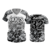 4806 WOMENS V NECK GODS-ARMY-2