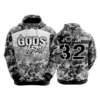 4806 UNISEX FLEECE HOODY GODS-ARMY-2