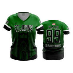 1285 WOMENS V NECK ST-JOHNS-MUSHBALL
