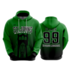 1285 UNISEX FLEECE HOODY ST-JOHNS-MUSHBALL