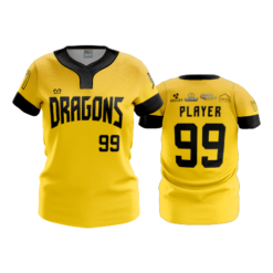 3308 WOMENS NO BUTTON SCOOP NECK DRAGONS-2