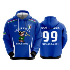 3676 UNISEX FLEECE HOODY WHATEVER-SOFTBALL-1