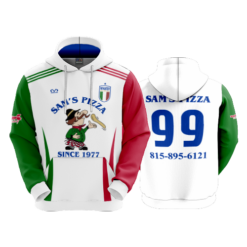 3676 UNISEX FLEECE HOODY WHATEVER-SOFTBALL-2