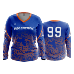 3420 WOMENS V NECK LONGSLEEVE REGENERON-2