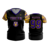 4802 WOMENS V NECK TIGER-YOUTH-FOOTBALL