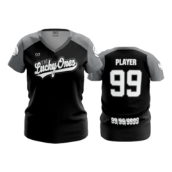 4798 WOMENS V NECK THE-LUCKY-ONES-1