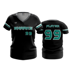 3874 WOMENS V NECK COLUMBUS-SHARKS-25-1