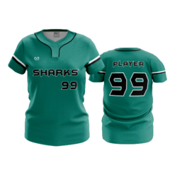 3874 WOMENS NO BUTTON SCOOP NECK COLUMBUS-SHARKS-25-2