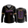 4813 WOMENS V NECK LONGSLEEVE SHOWTIME-1