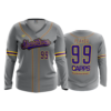 4813 WOMENS V NECK LONGSLEEVE SHOWTIME-2