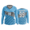 3991 WOMENS V NECK LONGSLEEVE CAROLINA-CRUSHERS-2