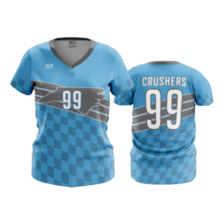 3991 WOMENS V NECK CAROLINA-CRUSHERS-2