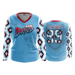 4811 WOMENS V NECK LONGSLEEVE RARE-BREED-1