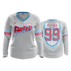 4811 WOMENS V NECK LONGSLEEVE RARE-BREED-2
