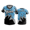3991 WOMENS V NECK  CAROLINA-CRUSHERS-1