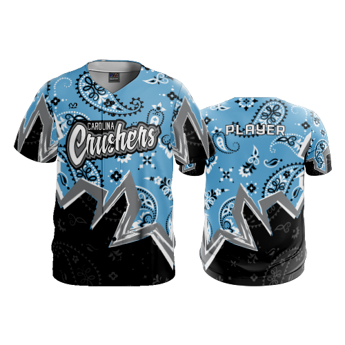 4820 MENS FULL BUTTON DOWN  CAROLINA-CRUSHERS-1