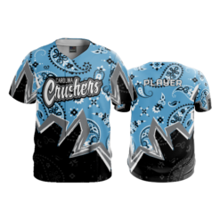 3991 MENS FULL BUTTON DOWN  CAROLINA-CRUSHERS-1